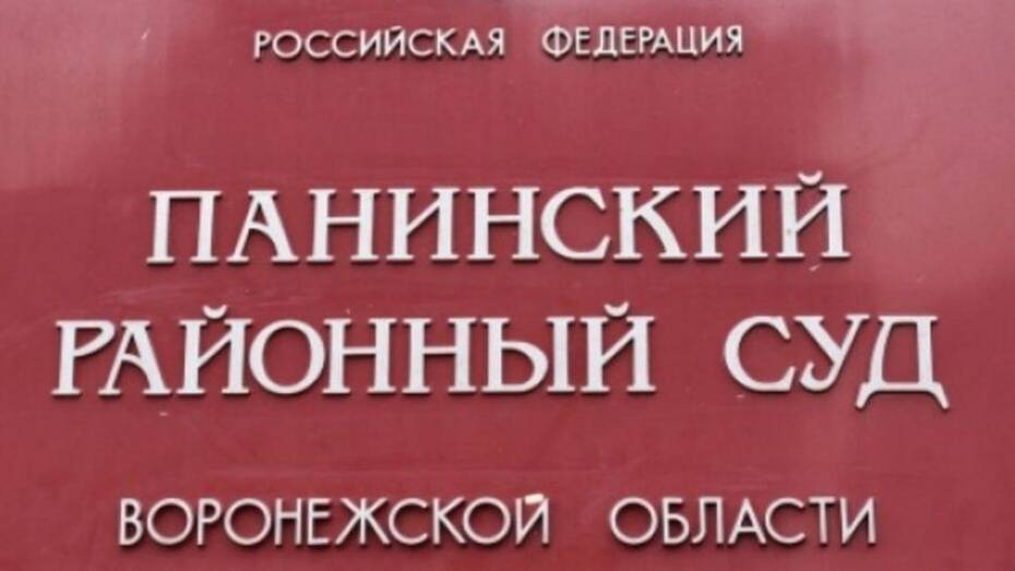 Внучку осудили за кражу 7 тыс рублей у деда в Панинском районе