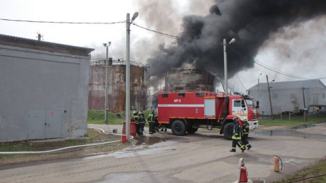 В Сети появился фейк о горящей после удара БПЛА нефтебазе в Воронеже