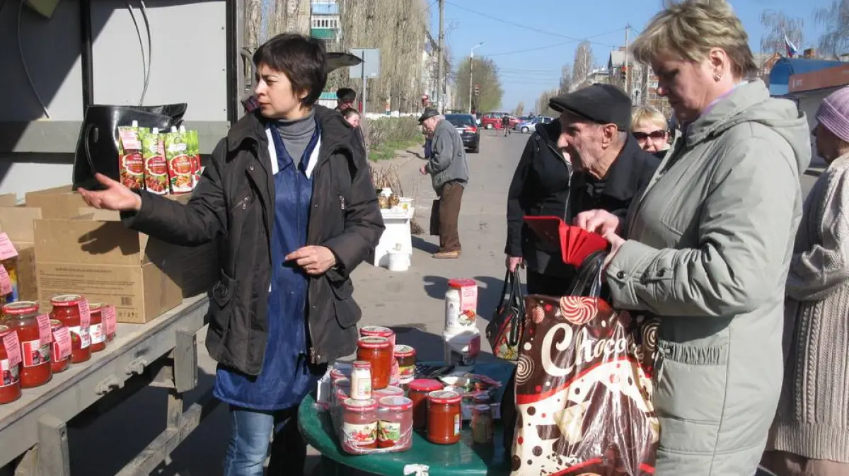 В Семилуках начали проводить ярмарки выходного дня