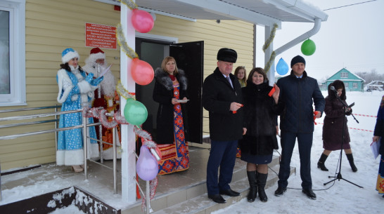 В воробьевском селе Солонцы открыли новый фельдшерско-акушерский пункт
