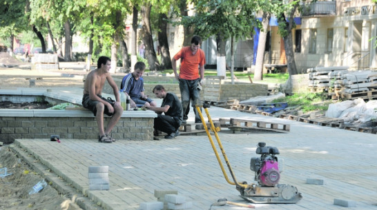 Участок улицы Карла Маркса в Воронеже реконструируют