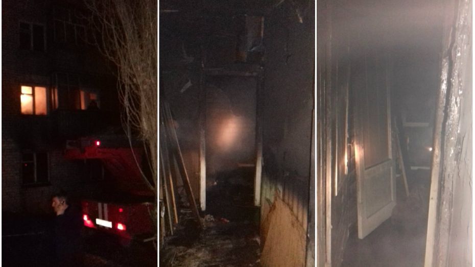 Спасатели эвакуировали более 20 человек из горящего дома в Нововоронеже
