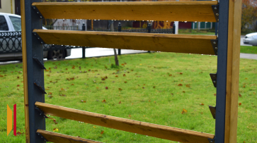 В Воронежской области вандалы испортили обновленный парк «Сердце Калача»