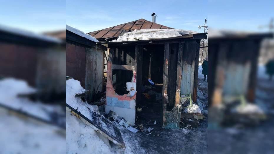 В Воронежской области при пожаре в частном доме погибли 2 парня