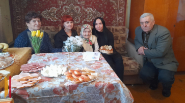 Жительнице воронежского села Шукавка Анне Боевой исполнилось 100 лет