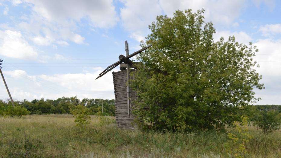 В Воронежской области старожил спас от хулиганов ветряную мельницу XIX века