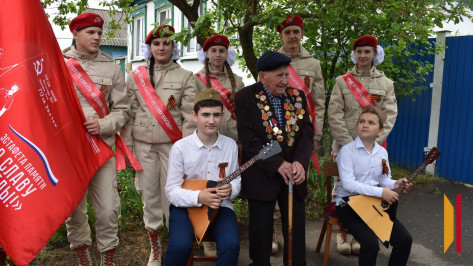 Единственный в Ольховатском районе участник ВОВ Николай Драган отметил 99-летие