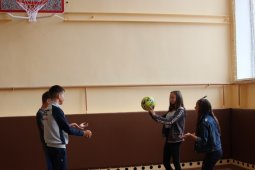 В Гришевской школе Подгоренского района отремонтировали спортзал