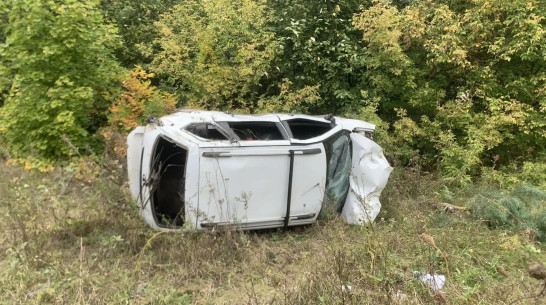 Под Воронежем «Лада Калина» вылетела в кювет и опрокинулась: погиб 37-летний водитель
