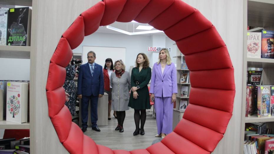 Модельная библиотека открылась в Подгоренском районе