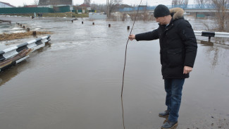 Уровень воды резко поднялся в реке Подгорной в Калачеевском районе