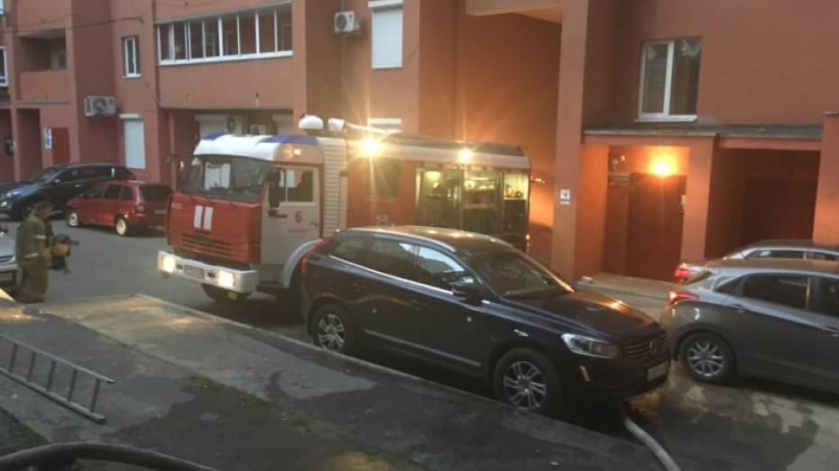 В Воронеже спасатели эвакуировали 37 жильцов общежития из-за пожара 