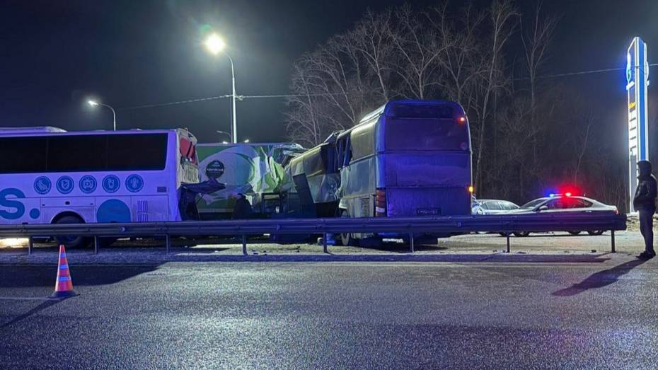 Количество пострадавших в массовом ДТП с рейсовыми автобусами возросло до 6