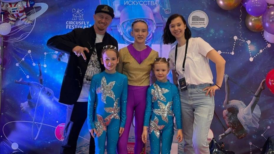 Репьевские акробатки стали лауреатами всероссийского фестиваля
