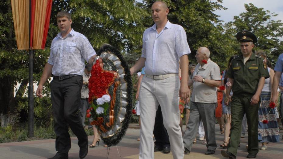 Калачеевцы почтили память погибших в годы войны