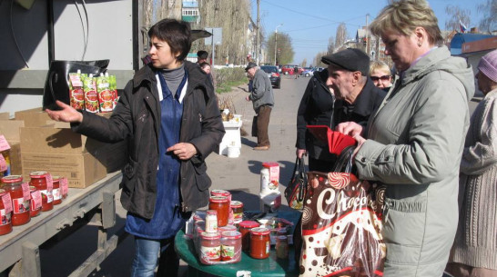 В Семилуках начали проводить ярмарки выходного дня