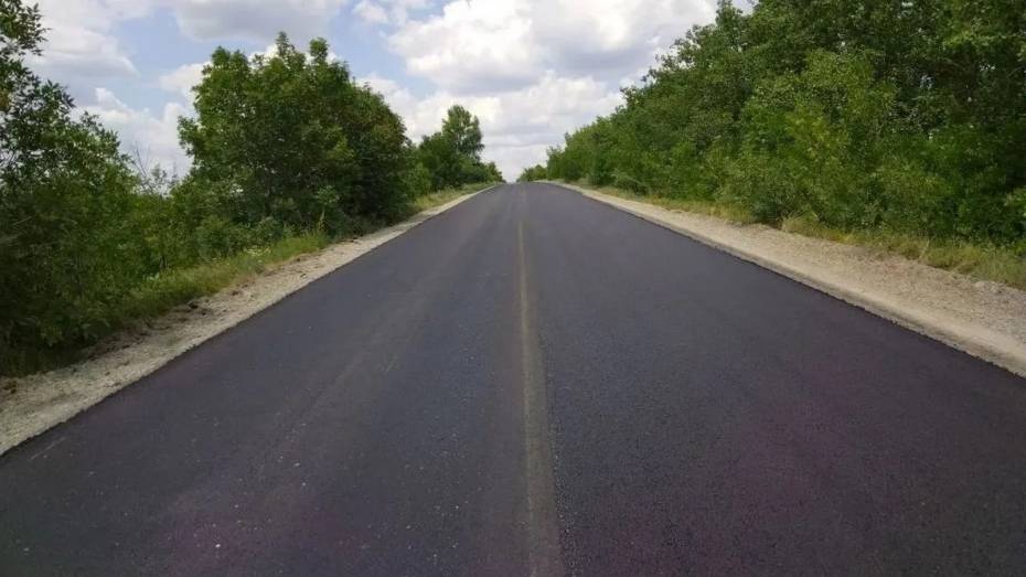 В Воронежской области отремонтировали участок автодороги Белгород – Павловск