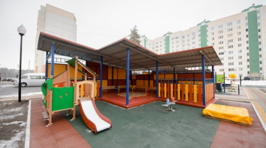 Детсад в воронежском микрорайоне «Новый» откроется на месяц раньше срока