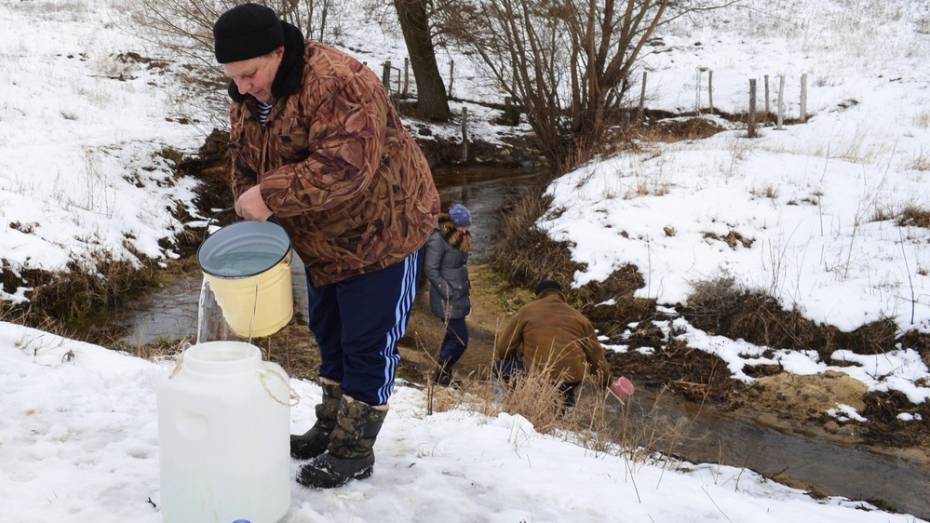 Жители лискинского села создали спецкомиссию для оценки качества воды