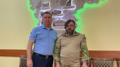 Ректор ВГЛТУ встретился с представителями Воронежского центра поддержки ветеранов СВО