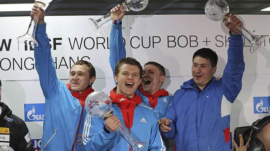 Воронежский спортсмен победил на заключительном этапе Кубка мира по бобслею