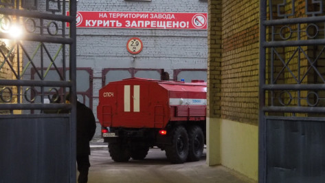 Очевидцы назвали версии пожара на заводе «Верофарм» в Воронеже
