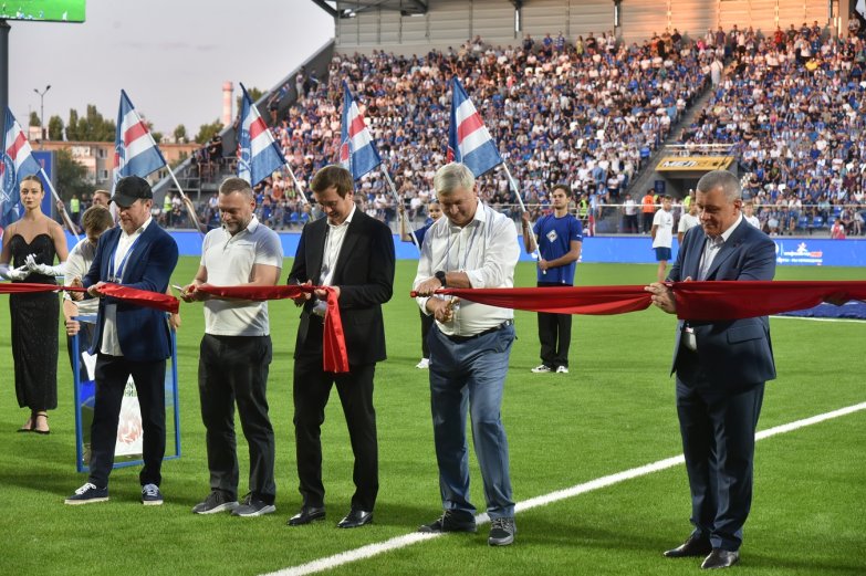 Выступление губернатора на торжественном открытии стадиона