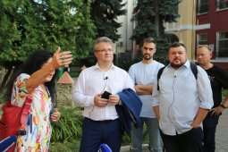 Мэр Воронежа предложил идеи по развитию бульвара на улице Карла Маркса