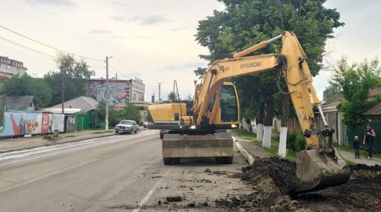 В Новой Усмани центральную улицу благоустроят за 79 млн рублей