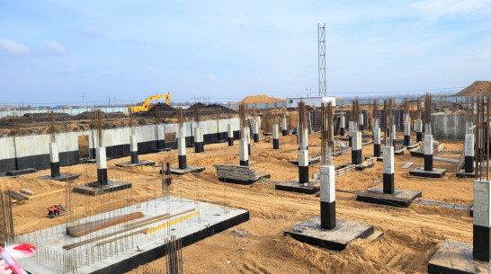 В воронежском селе начали строить школу на 800 мест за 1,5 млрд рублей