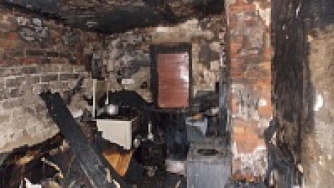 В Верхнехавском районе в один день сгорели квартира и дом