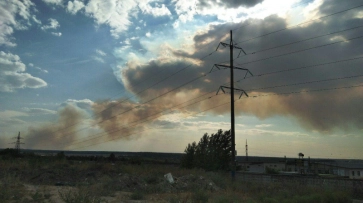 На тушение пожара на полигоне «Погоново» в Воронежской области направят авиацию Минобороны