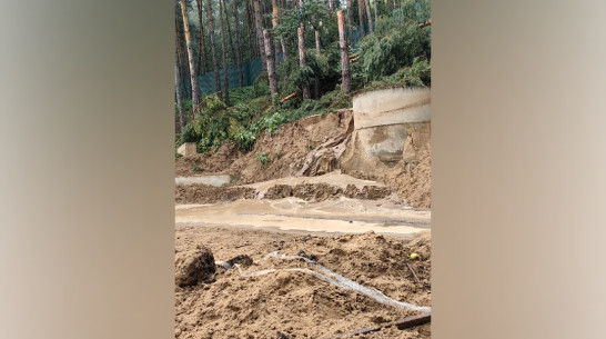 Под Воронежем в Ямном вновь сошел сель