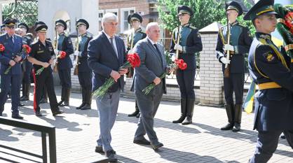 Губернатор Воронежской области Александр Гусев почтил память погибших в Первой мировой войне