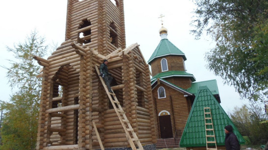 В верхнемамонском селе построили колокольню