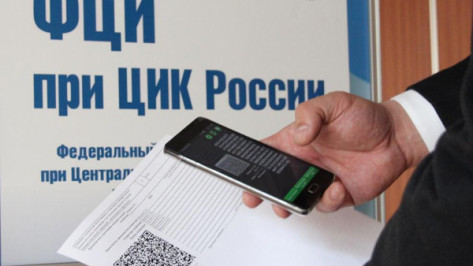 В Воронежской области на выборах президента впервые используют технологию QR-кода