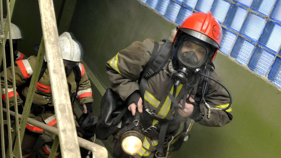 Для тушения пожара в кафе в центре Воронежа привлекли 20 спасателей