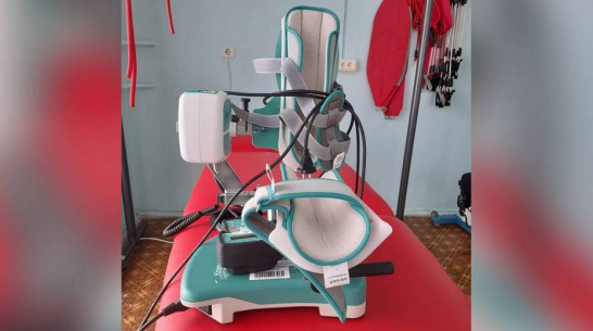 В больницу Борисоглебска поступил реабилитационный тренажер для разработки голеностопного сустава