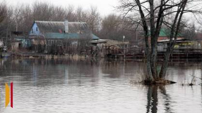 В Воронежской области затоплен мост, 59 приусадебных участков и 2 дома