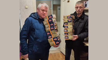 Воронежская область получила от Росимущества более 1 т гумпомощи для эвакуированных