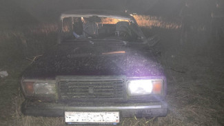 В Воронежской области 29-летний водитель на «Жигулях» вылетел в поле и опрокинулся