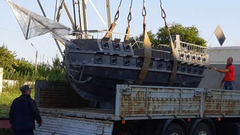 В Воронеже завершили реставрацию баркалона «Меркурий»