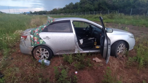Автомобиль с брянской семьей разбился на трассе в Воронежской области