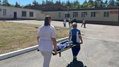 Эвакуацию отработали в детском отделении райбольницы в Воронежской области