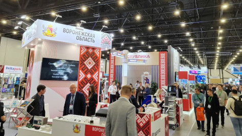 Воронежская область принимает участие в Международном форуме-выставке «Российский промышленник»