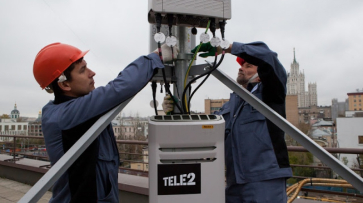 По темпам строительства сети в России вновь лидировала компания Tele2