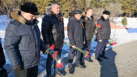 Команда ДСК поучаствовала в памятных мероприятиях в канун Дня освобождения Воронежа