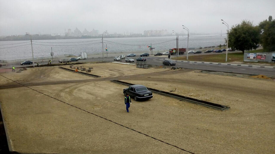 В Воронеже перенесли дату открытия перехватывающей парковки у Чернавского моста