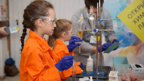 В Воронеже прошел фестиваль для школьников «Я люблю науку»