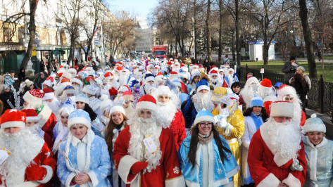 Парад Дедов Морозов пройдет в Воронеже 21 декабря